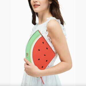 🎁 🍉 NWT Kate Spade New York Make A Splash Watermelon Clutch
